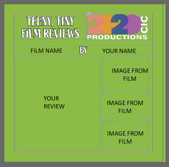 Template for completing a Teeny Tiny review.
